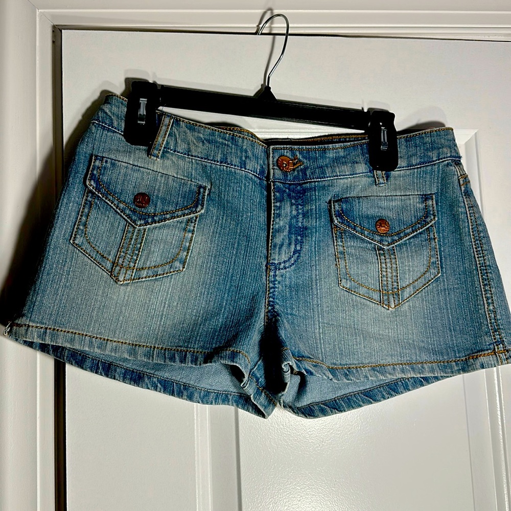 Glo denim jean shorts